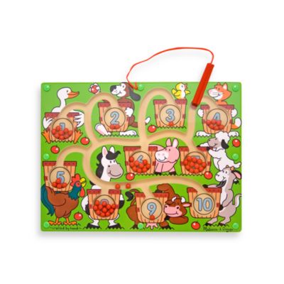 melissa and doug magnetic wand number maze