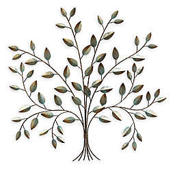 Stratton Home Decor Tree of Life 24-Inch x 24-Inch Wall Art in Patina