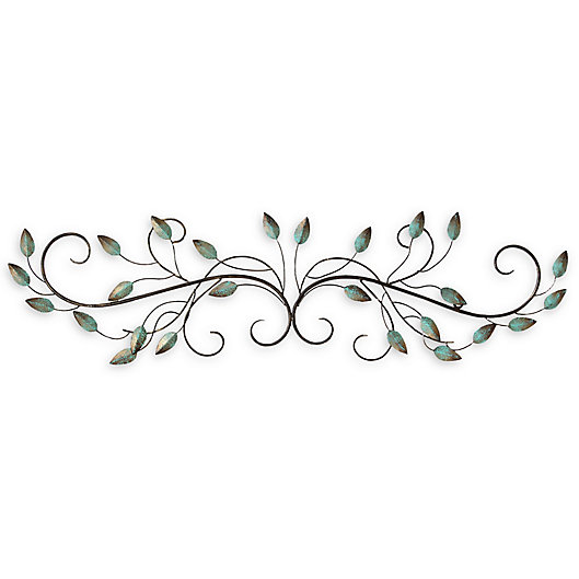 Stratton Home D Eacute Cor Patina Scroll Leaf Wall Art Bed Bath Beyond - Bed Bath And Beyond Home Decor