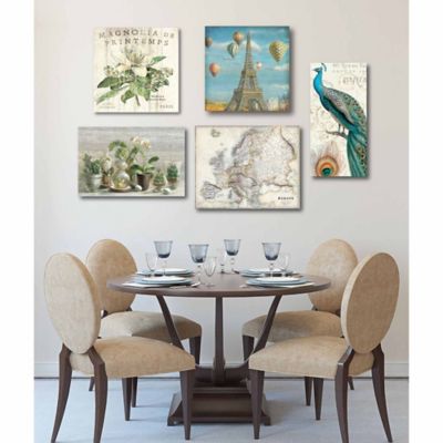 Courtside Market 5-Piece French Gallery Canvas Wall Art Set