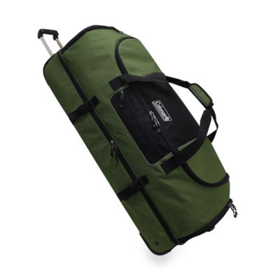 coleman duffel bag with wheels