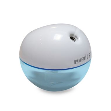 HoMedics&reg; Personal Ultrasonic Humidifier in Blue/White. View a larger version of this product image.