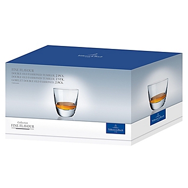 Villeroy &amp; Boch American Bar Straight Bourbon Double Old Fashioned Glasses (Set of 2). View a larger version of this product image.