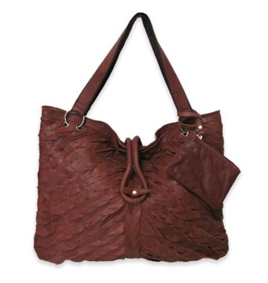 amerileather casual leather tote