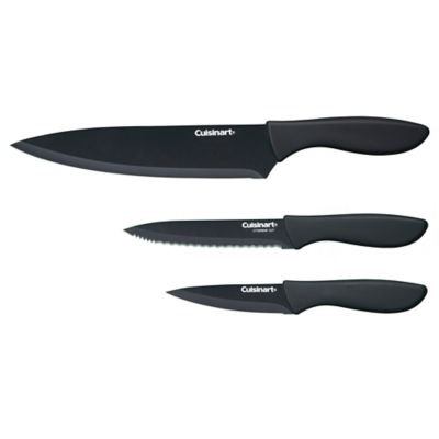 black kitchen knives