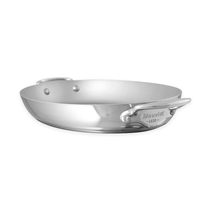 Mauviel 1830® M'Cook Stainless Steel Oval Pan | Bed Bath and Beyond Canada