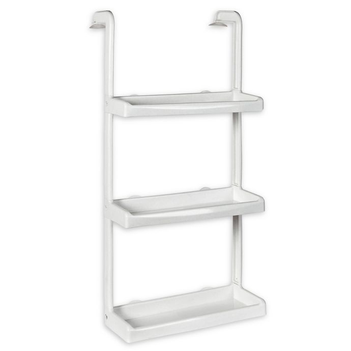 Space-Saving 3-Shelf Storage Unit in White | Bed Bath and Beyond Canada