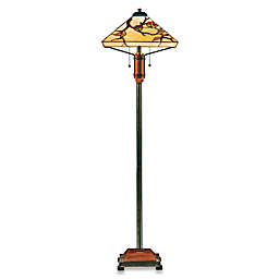 Quoizel® Grove Park Tiffany 2-Light Floor Lamp