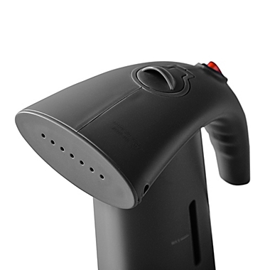 Steam and Go Handheld Garment Steamer in Black. View a larger version of this product image.