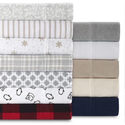 The Seasons Collection&reg; HomeGrown&trade; Flannel Sheet Set