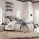 Alternate image 1 for UGG&reg; Tarni Reversible Full/Queen Comforter Set in Charcoal/White