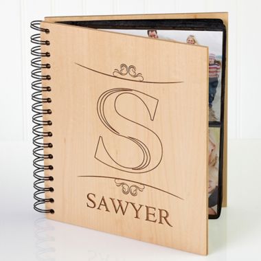 Elegant Monogram Photo Album. View a larger version of this product image.