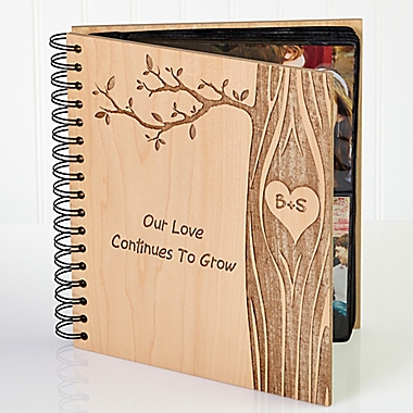 Carved In Love Photo Album. View a larger version of this product image.