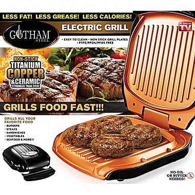 Gotham Steel Electric Grill in Copper. View a larger version of this product image.