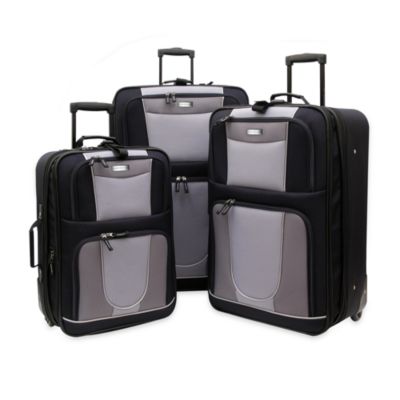 luggage set bed bath and beyond