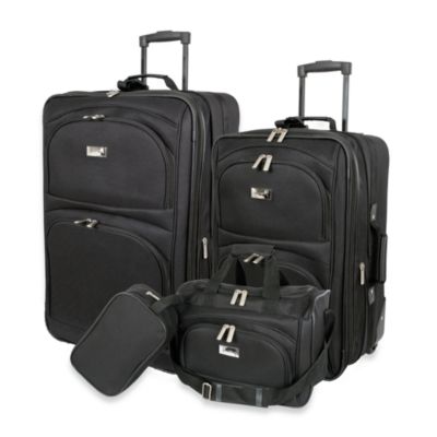 four piece luggage set
