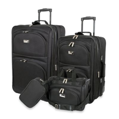 geoffrey beene 3 piece luggage set