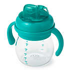 Alternate image 1 for OXO Tot&reg; Transitions 6 Oz. Soft Spout Sippy Cup with Handles in Teal