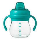 Alternate image 3 for OXO Tot&reg; Transitions 6 Oz. Soft Spout Sippy Cup with Handles in Teal