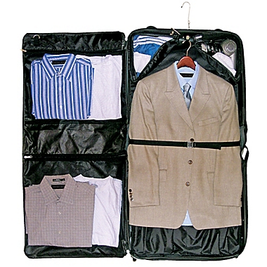Geoffrey Beene Deluxe Rolling Garment Carrier. View a larger version of this product image.