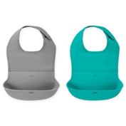 OXO Tot&reg; 2-Pack Roll Up Bibs