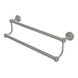 Allied Brass Waverly Place Collection 18-Inch Double Towel Bar in Satin Nickel