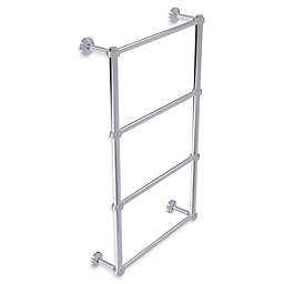 Allied Brass Waverly Place Collection Ladder Towel Bar with Groovy Detail