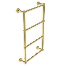 Allied Brass Waverly Place Collection 30-Inch Ladder Towel Bar in Polished Brass