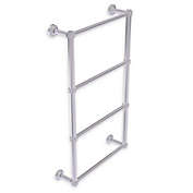 Allied Brass Waverly Place 30-Inch Ladder Towel Bar with Dotted Detail in Polished Chrome