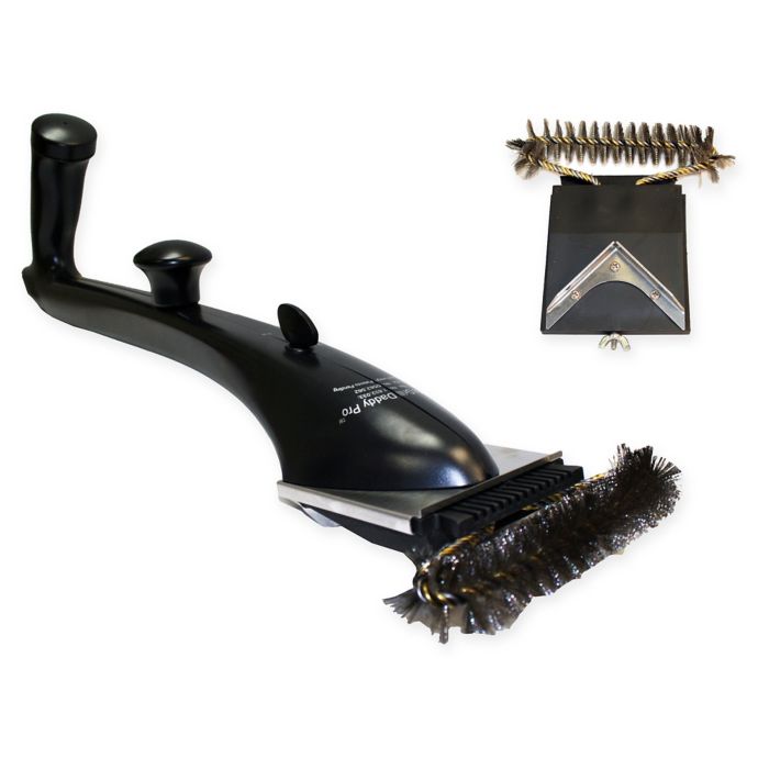 Grill Daddy Pro SafetyClean Steam Cleaning BBQ Grill Brush with