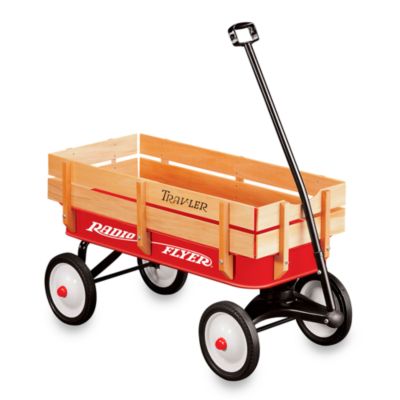 radio flyer wagon with wood sides