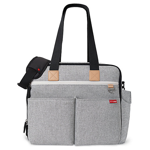 SKIP*HOP® Duo Weekender Diaper Bag in Grey Melange | Bed Bath & Beyond