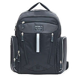 Eddie Bauer® Places & Spaces Sporty Backpack Diaper Bag in Black