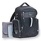 Alternate image 1 for Eddie Bauer&reg; Places &amp; Spaces Sporty Backpack Diaper Bag in Black