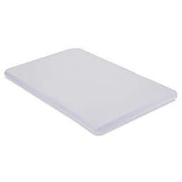 LA Baby® Fitted Cotton Mini/Portable Crib Sheet in White