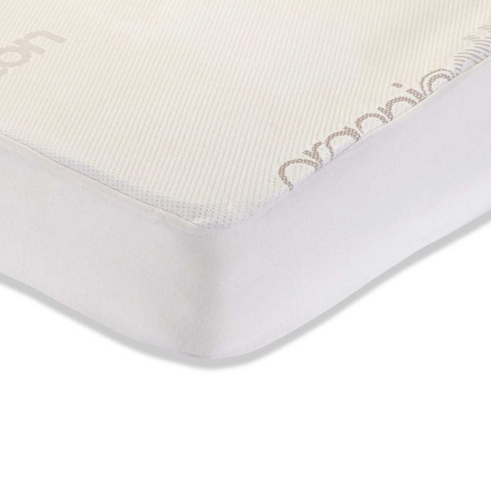 La Baby Organic Cotton Waterproof Full Size Crib Mattress Cover