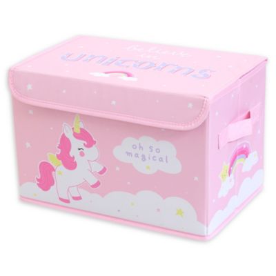 unicorn storage bin