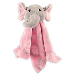 Hudson Baby® Elephant Plush Velboa Security Blanket in Pink