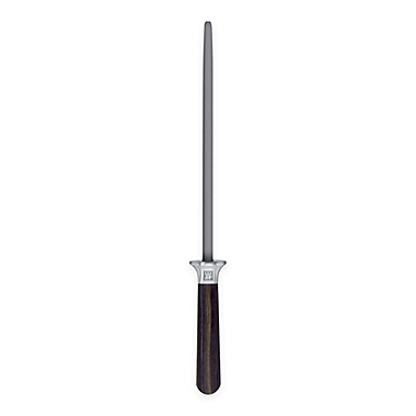 ZWILLING&reg; TWIN 1731 9-Inch Sharpening Steel in Silver/Wood. View a larger version of this product image.