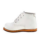 Alternate image 1 for Josmo&reg; Size 4 Boys&#39; Leather Walk Shoe in White