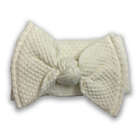 Alternate image 0 for NYGB&trade; Quilt Stitch Large Bow Headband in Ivory