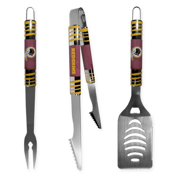 NFL Washington Redskins 3-Piece Tailgater BBQ Grill Tool ...