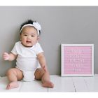 Alternate image 3 for Pearhead&reg; Felt Letter Board Set in Pink