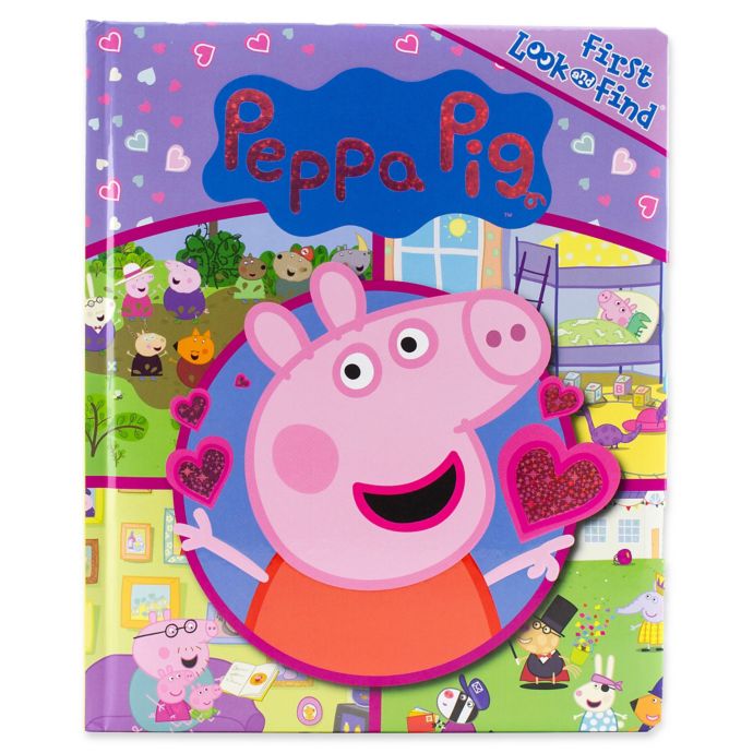 Peppa Pig First Look Find Book Bed Bath Beyond