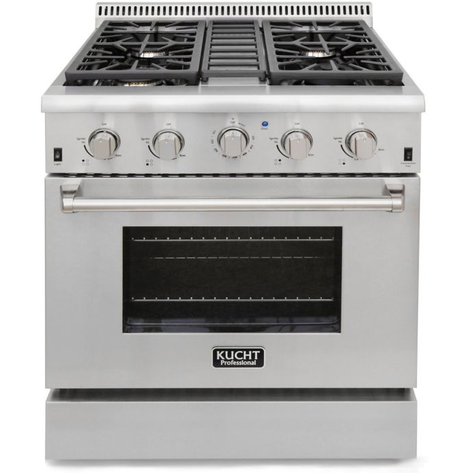 Kucht ProStyle 30Inch 4.2 cu. ft. Freestanding Propane Gas Range in
