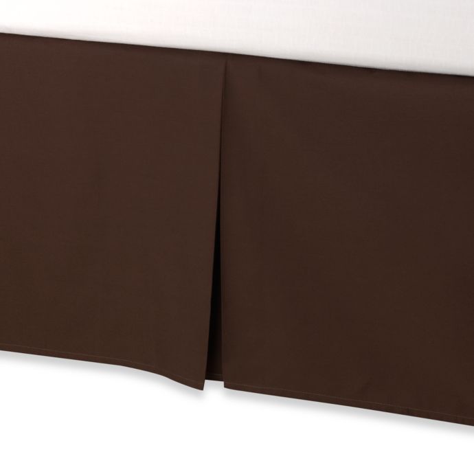 Smoothweave™ 18-Inch Tailored Bed Skirt | Bed Bath & Beyond