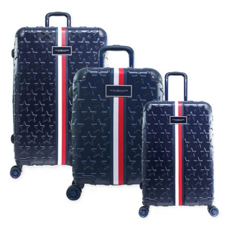 tommy hilfiger luggage wheels