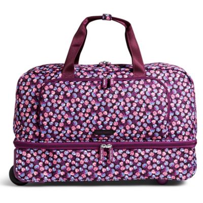 vera bradley wheeled luggage