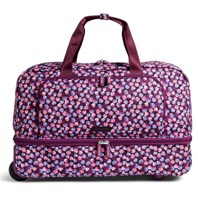 vera bradley carry on bag with wheels