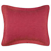 Matelass&eacute; Standard Pillow Sham in Brick
